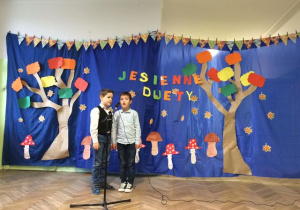 Konkurs recytatorski "Jesienne duety".