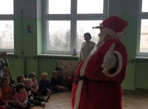 Spotkanie ze Świętym Mikołajem i Przedszkolna Wigilia.